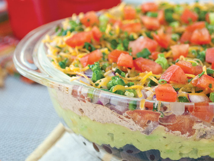 Healthy Seven Layer Dip - Catholic Health Today