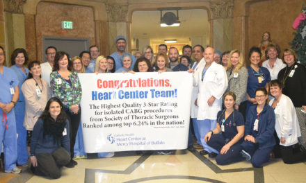 Heart Center at Mercy Hospital of Buffalo Earns Top National Quality Rating For Heart Bypass Surgery