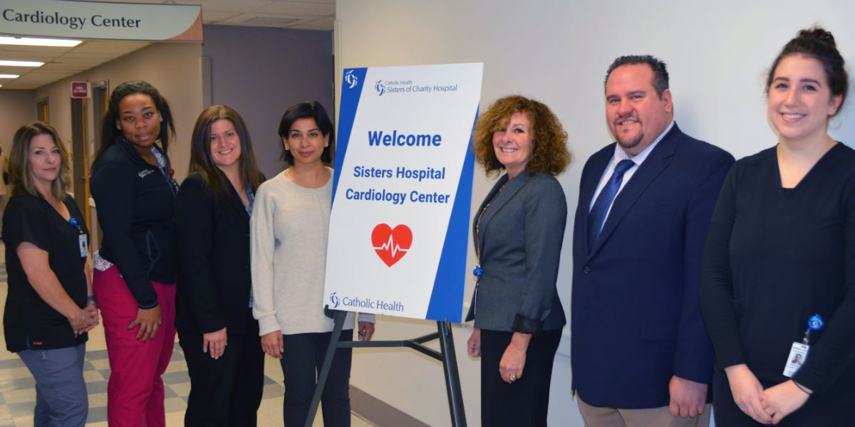 New Cardiology Center Opens in Former NICU at Sisters Hospital