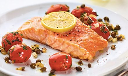Salmon with Tomatoes & Capers