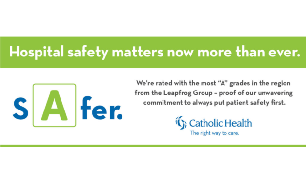 Catholic Health Hospitals Receive Area’s Highest Grades for Patient Safety