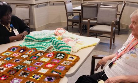 Catholic Health LIFE participant handmade gifts will benefit Nurse Family Partnership babies