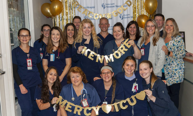 Kenmore Mercy Hospital ICU Receives Gold-Level Beacon Award for Nursing Excellence